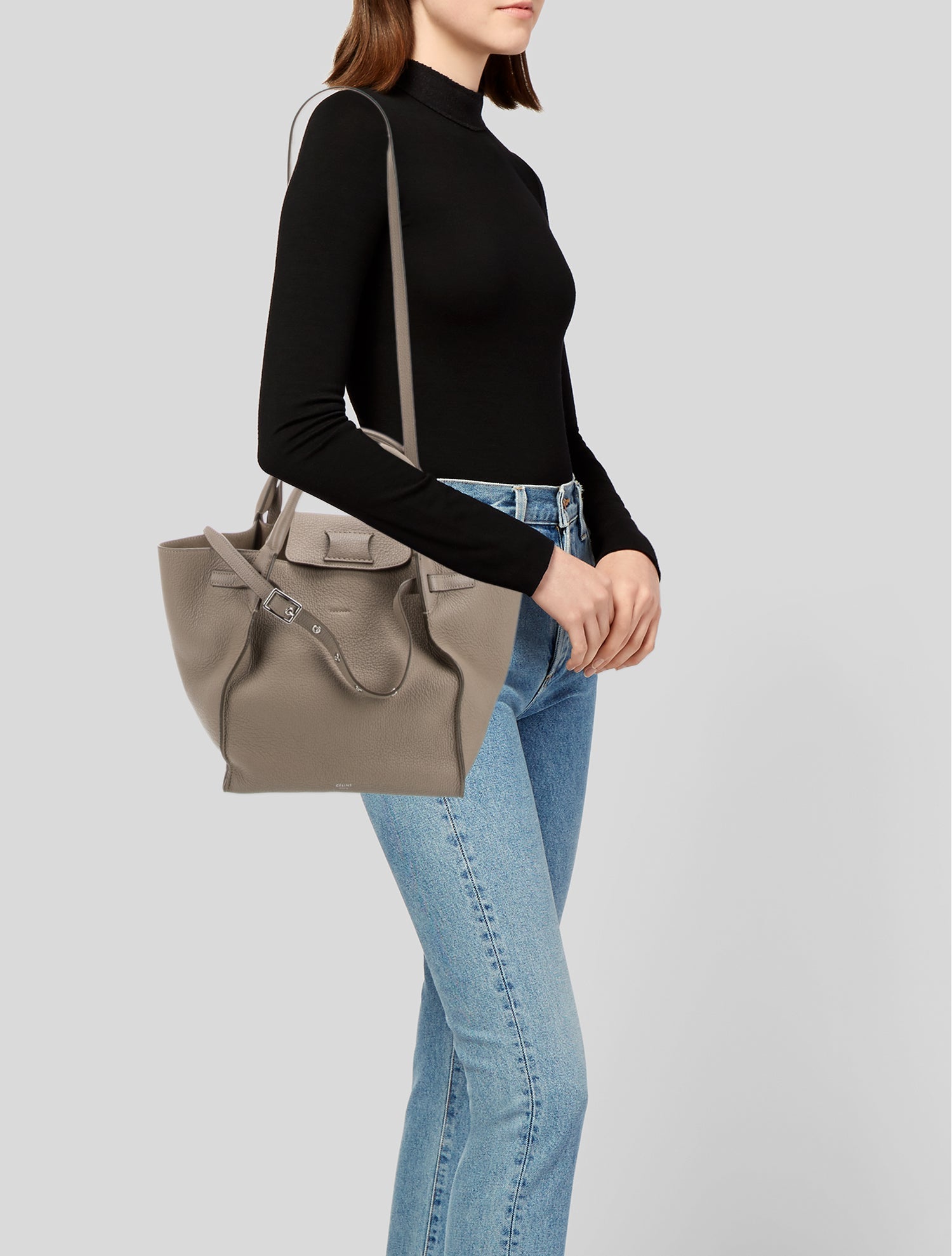 Celine Leather Big Bag Small