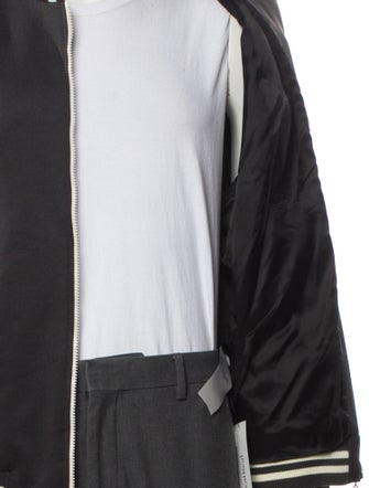 Celine Track Triomphe Bomber Jacket