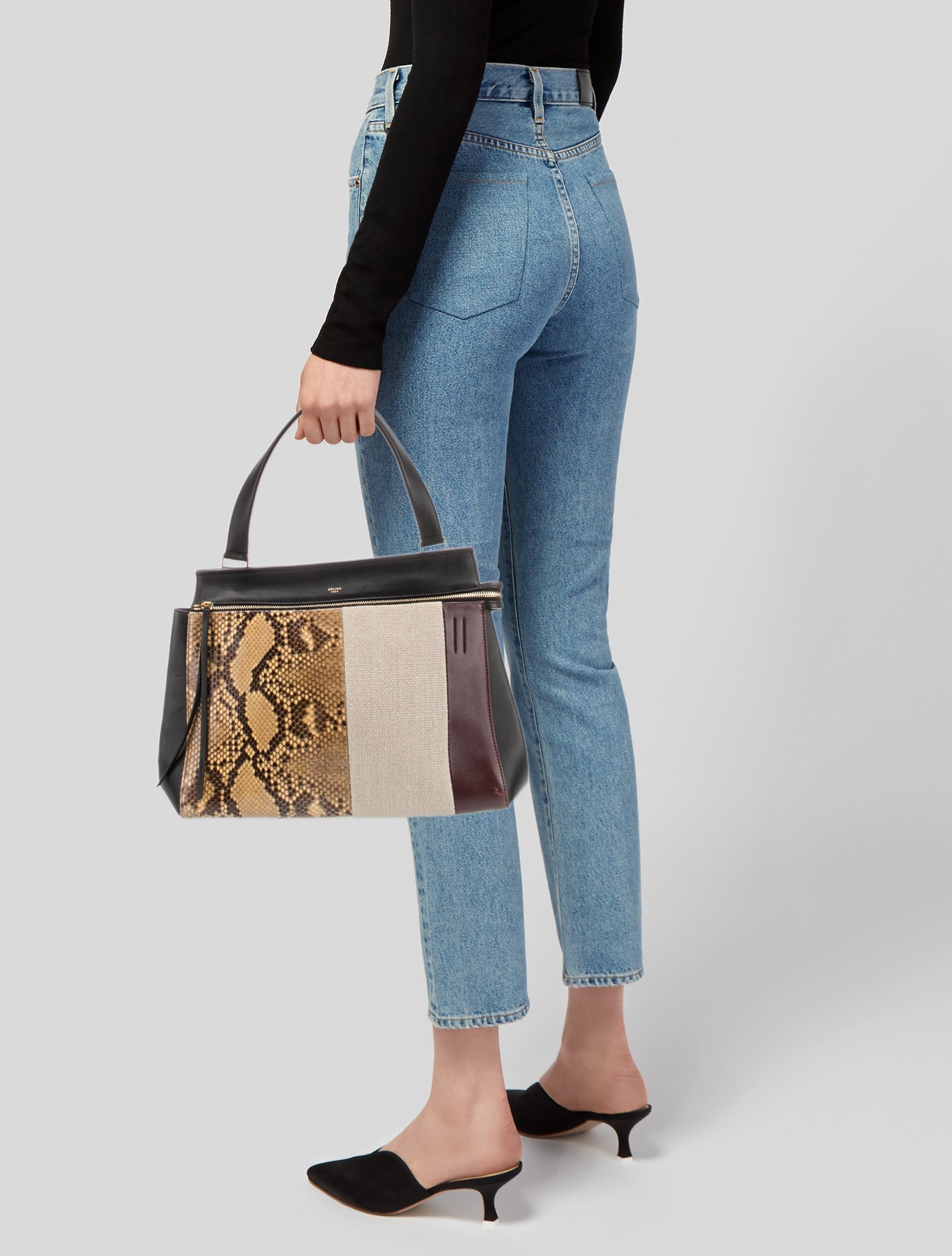 Celine Leather Edge Medium