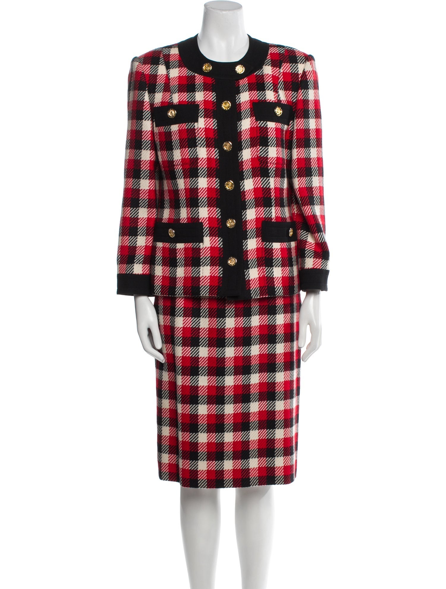 Celine Vintage 1980's Skirt Set