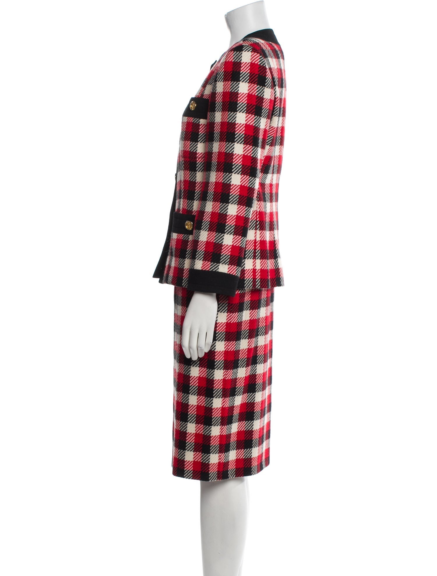 Celine Vintage 1980's Skirt Set