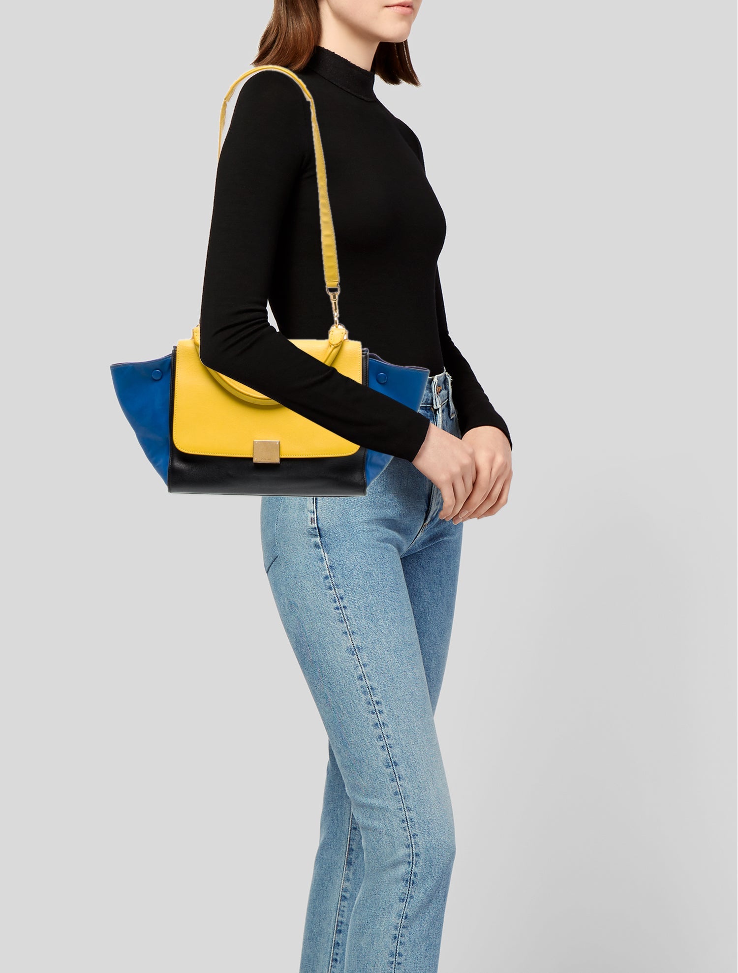 Celine Leather Trapeze Medium