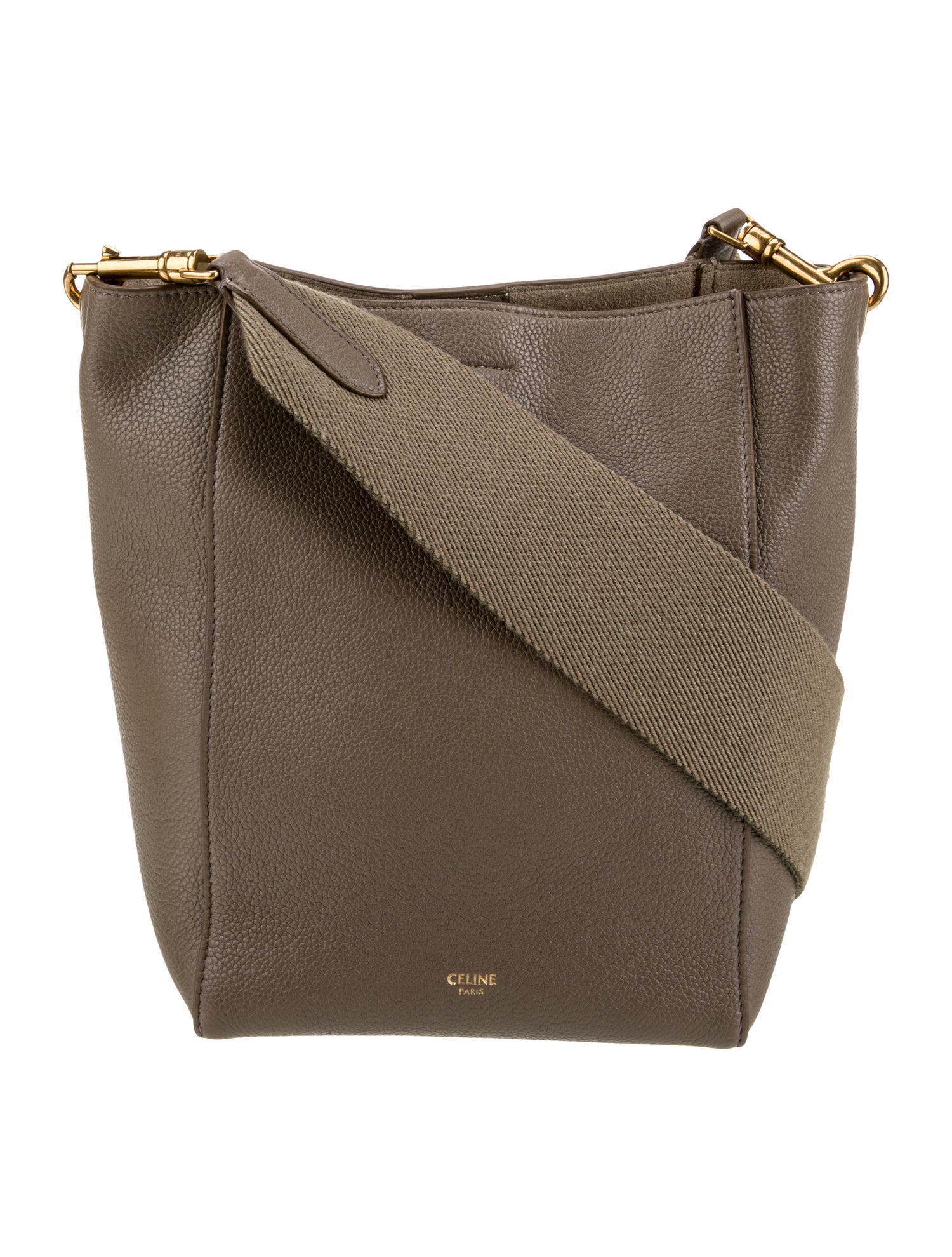 Celine Calfskin Seau Sangle Small