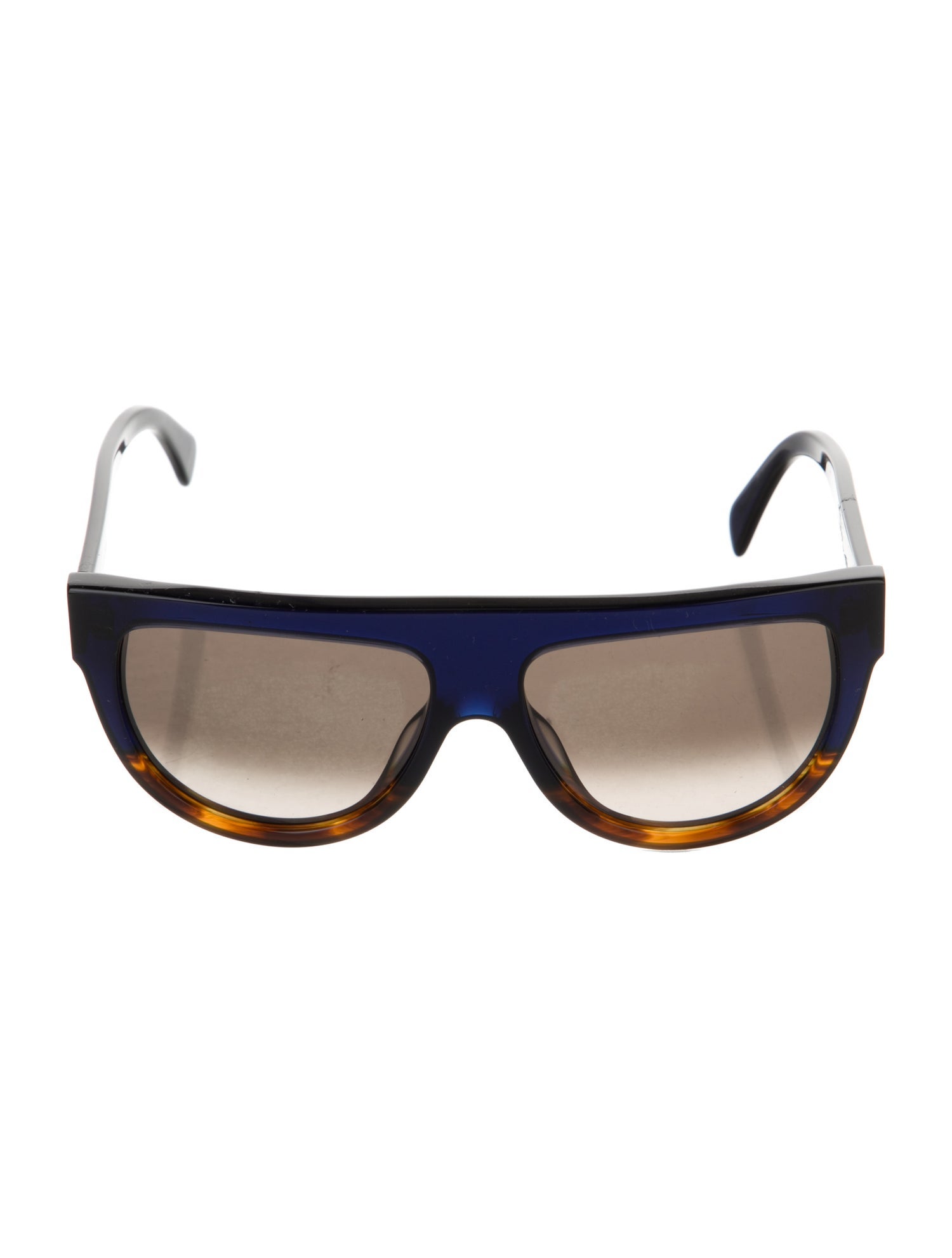 Celine Round Gradient Sunglasses