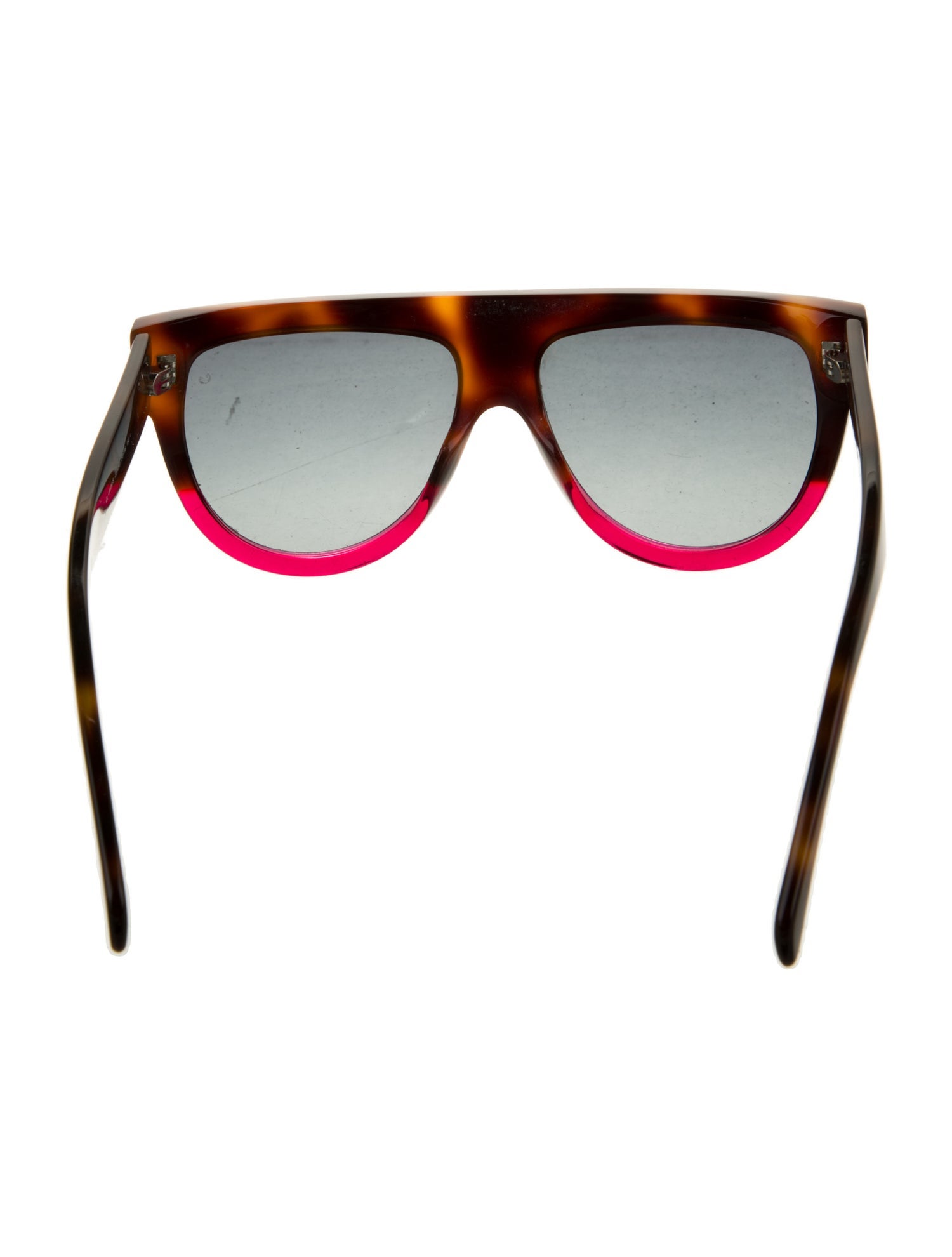 Celine Shield Gradient Sunglasses