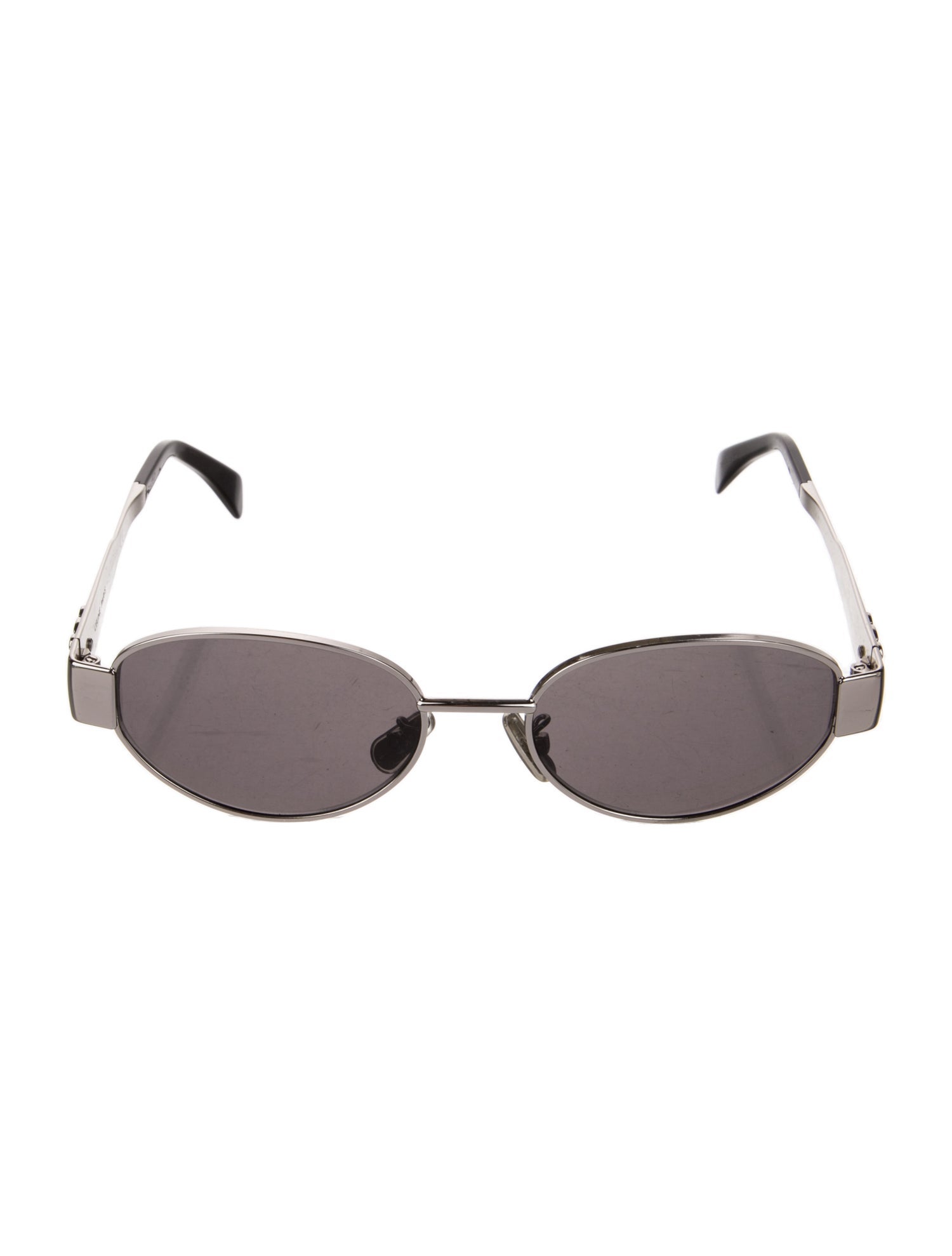 Celine Round Mirrored Sunglasses