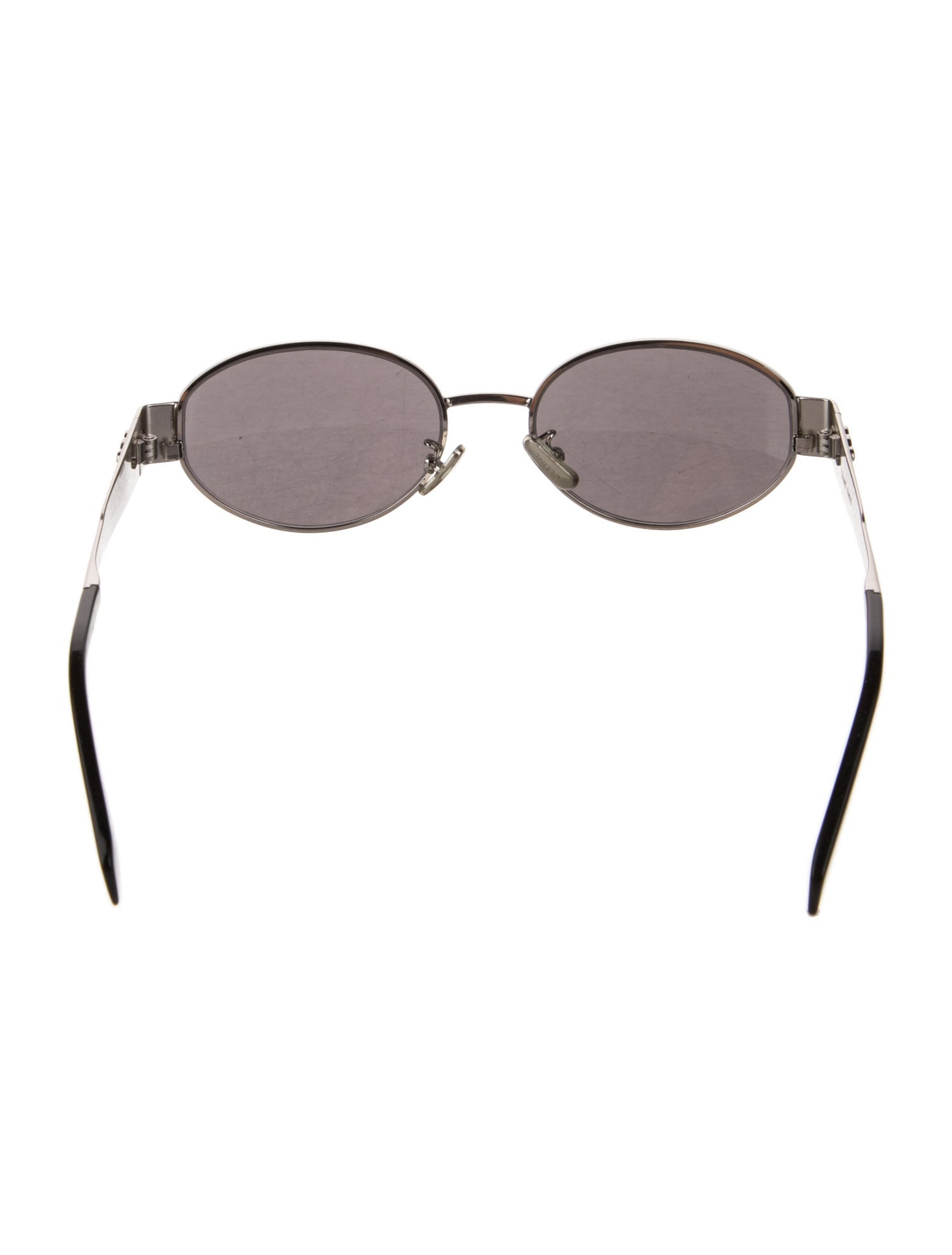 Celine Round Mirrored Sunglasses