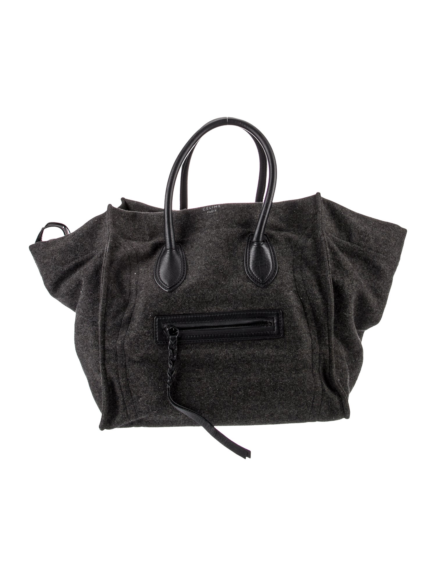 Celine Wool Luggage Phantom