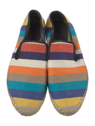 Celine Canvas Striped Espadrilles