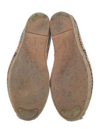 Celine Canvas Striped Espadrilles