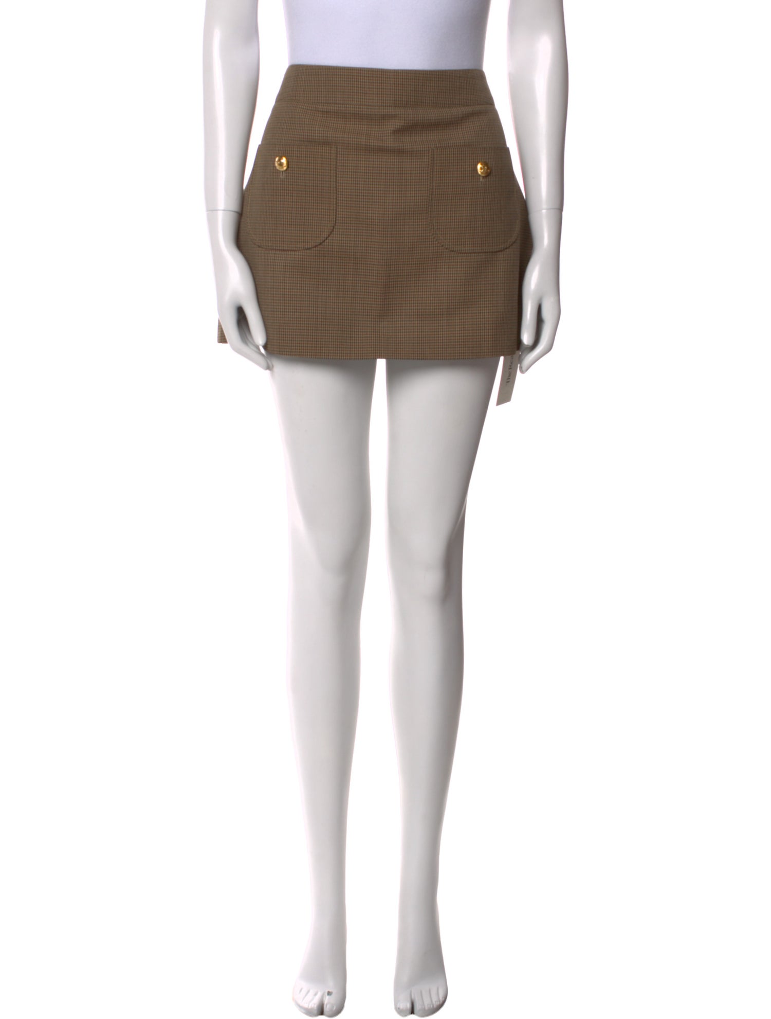 Celine Wool Mini Skirt