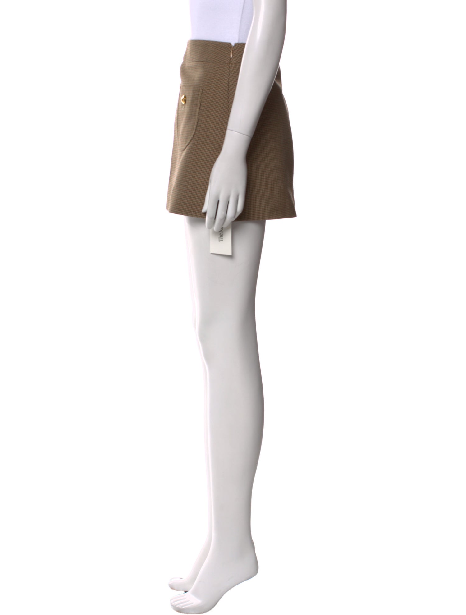 Celine Wool Mini Skirt