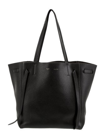 Celine Leather Cabas Phantom Small