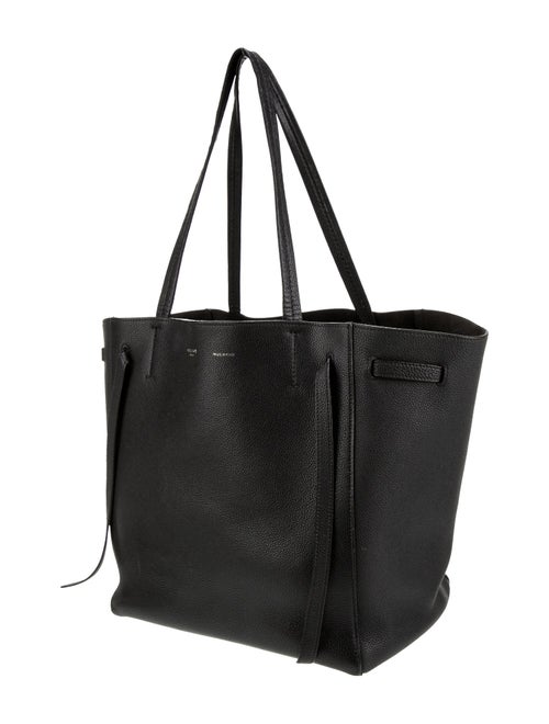 Celine Leather Cabas Phantom Small