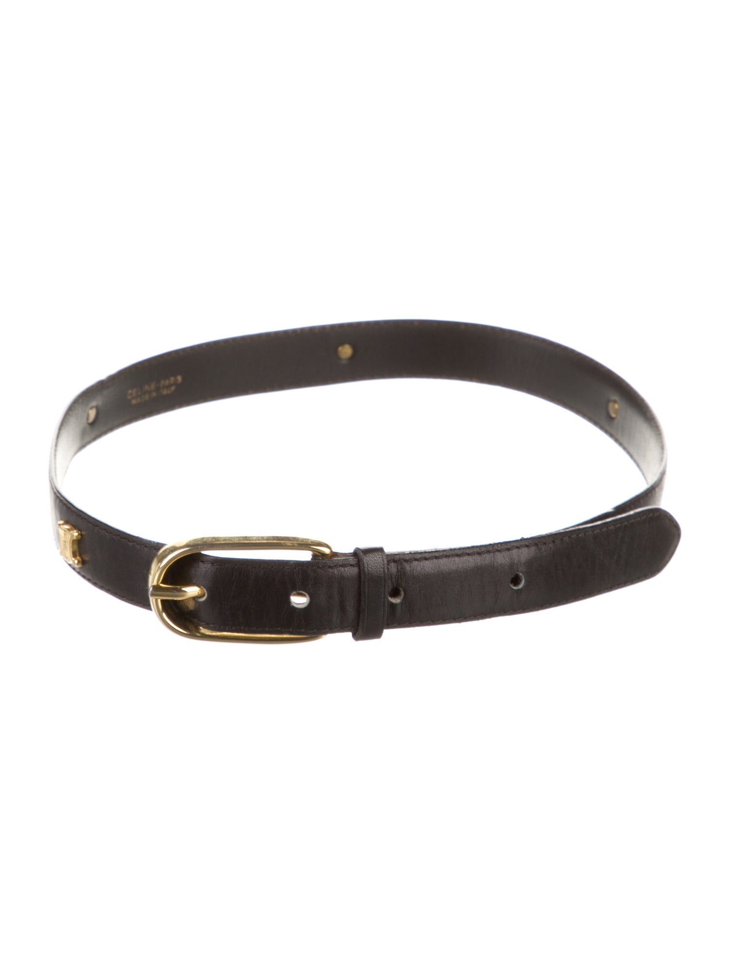 Celine Leather Waist Belt