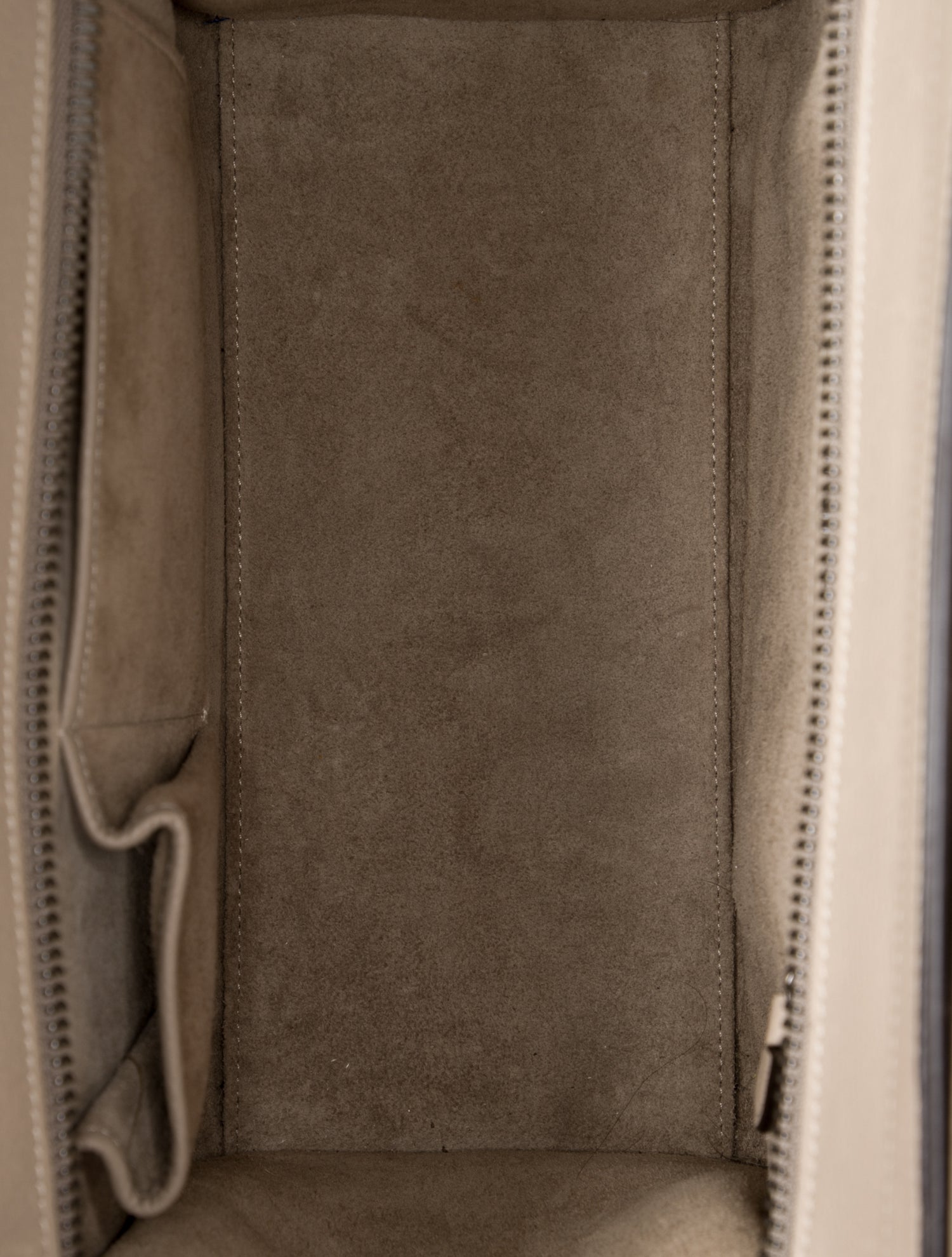 Celine Leather Luggage Tote Micro