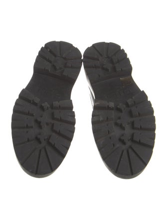 Celine Leather Tassel Accents Mules