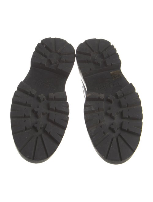 Celine Leather Tassel Accents Mules