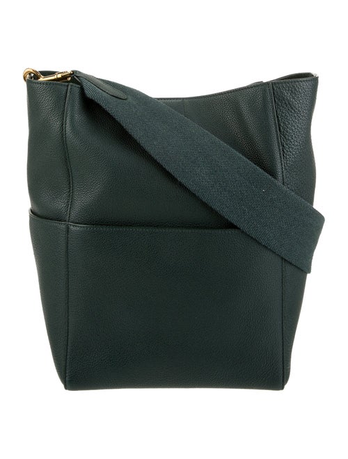 Celine Leather Seau Sangle