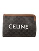 Celine Pattern Print Cosmetic Bag