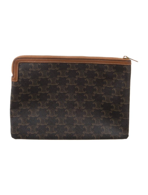 Celine Pattern Print Cosmetic Bag