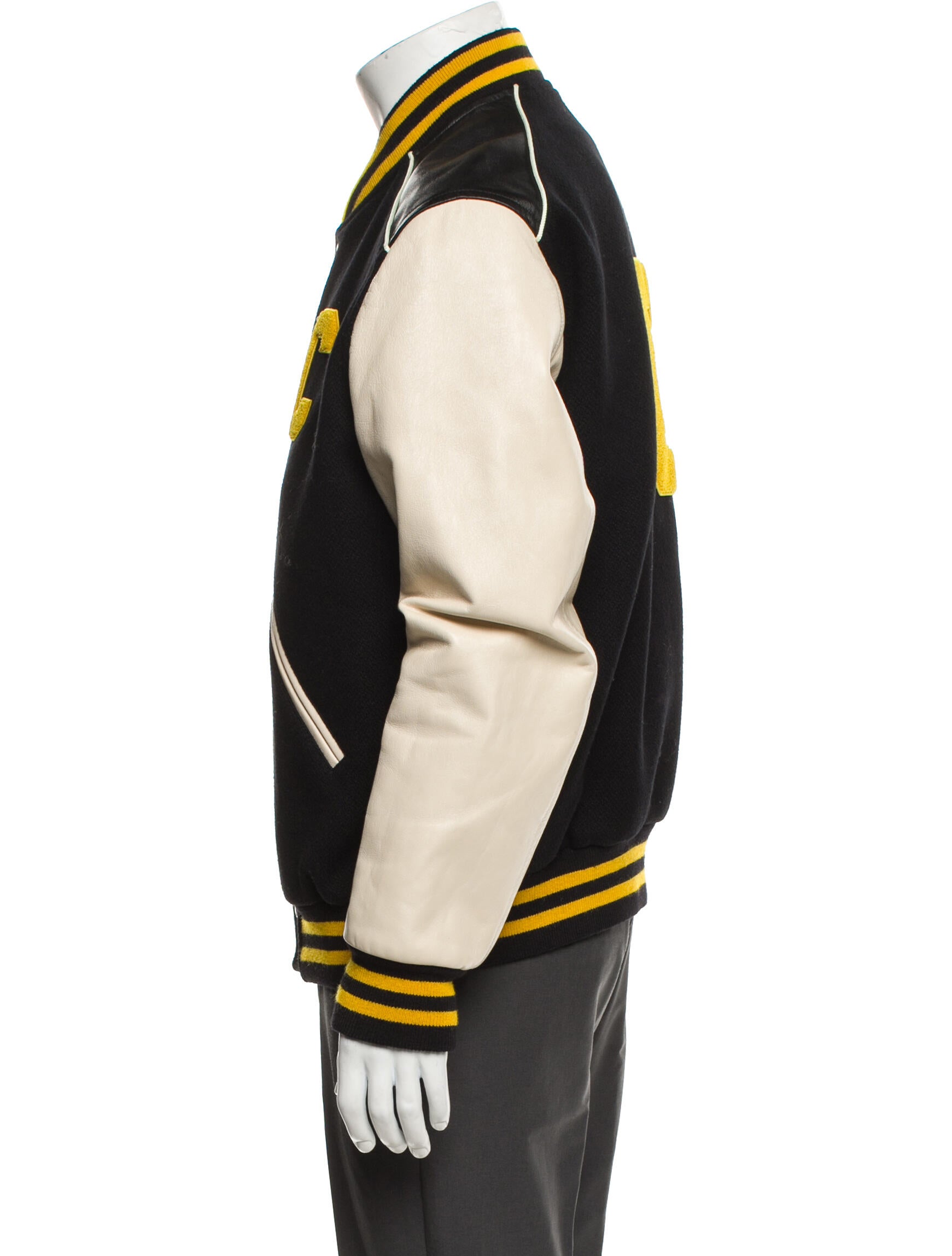 Celine 2022 Classic Teddy Varsity Jacket