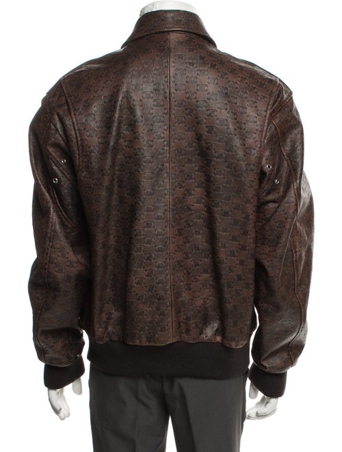 Celine Monogram Aviator Triomphe Utility Jacket