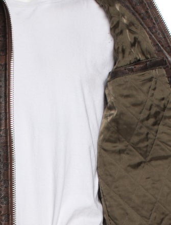 Celine Monogram Aviator Triomphe Utility Jacket