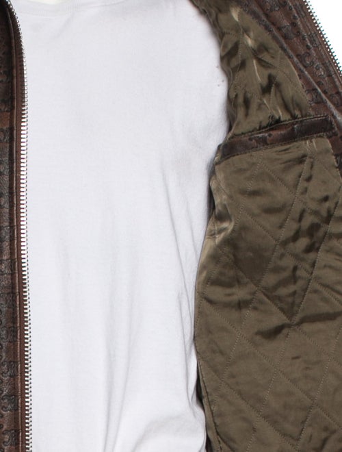 Celine Monogram Aviator Triomphe Utility Jacket