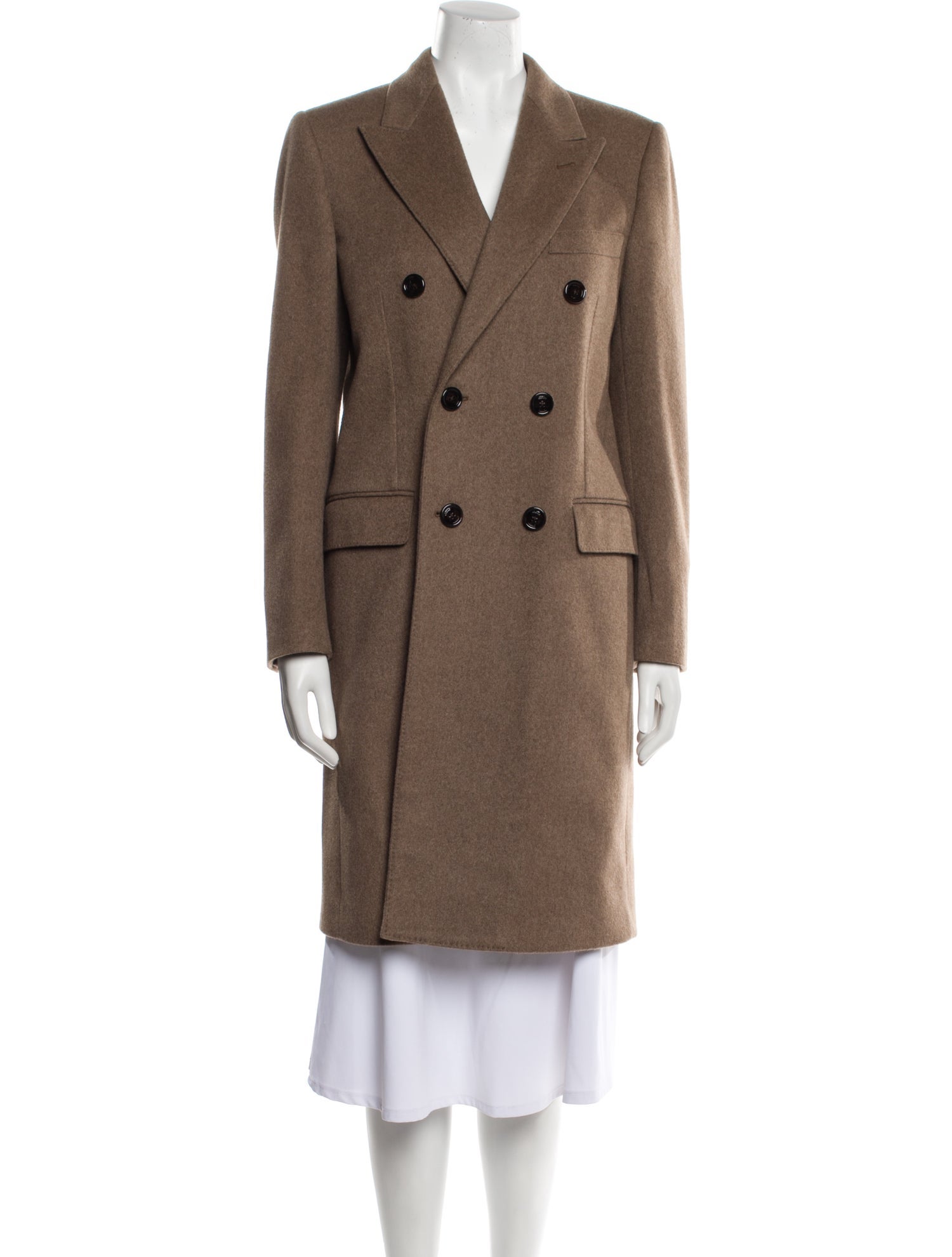 Celine Chesterfield Cashmere Peacoat