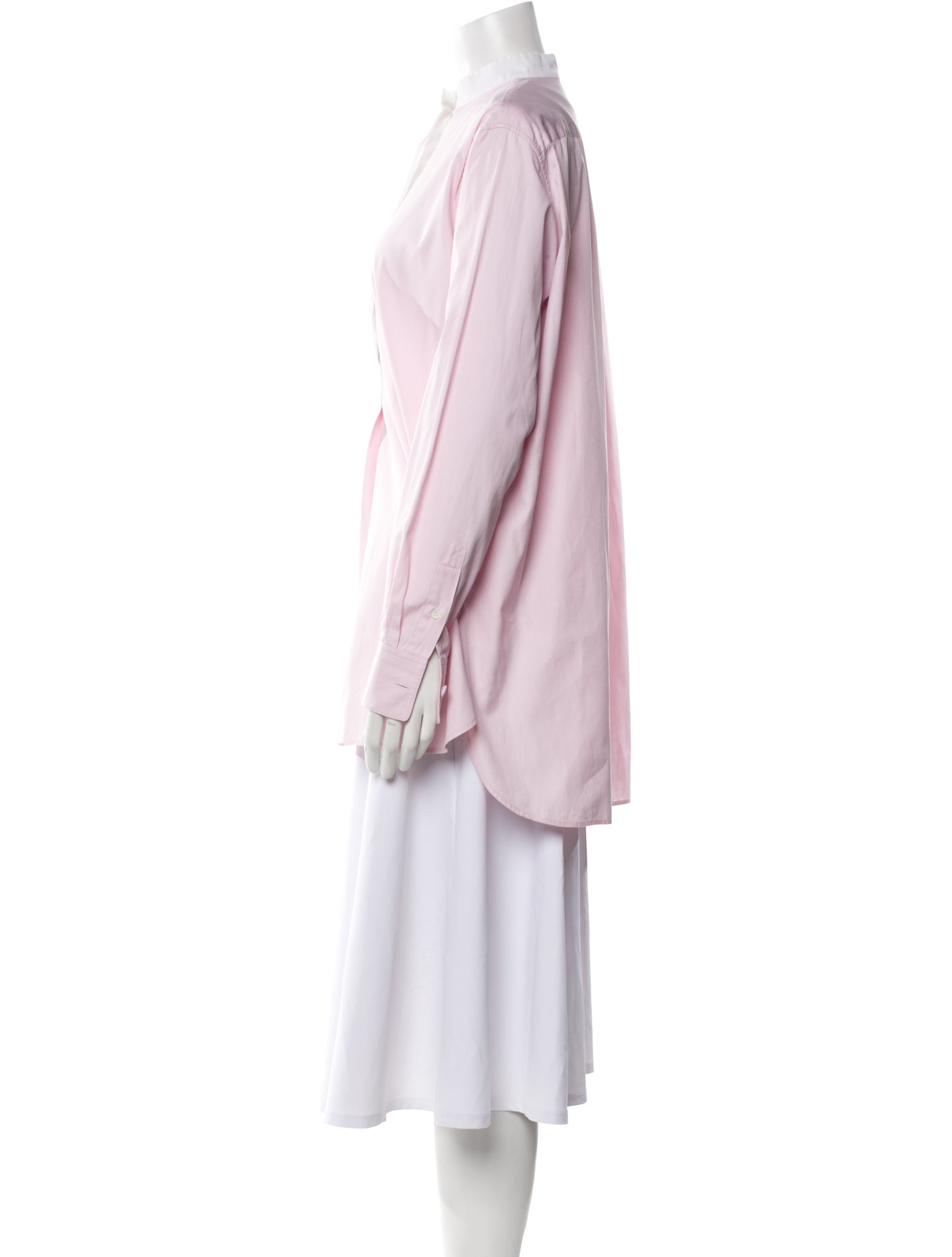 Celine Mock Neck Long Sleeve Tunic