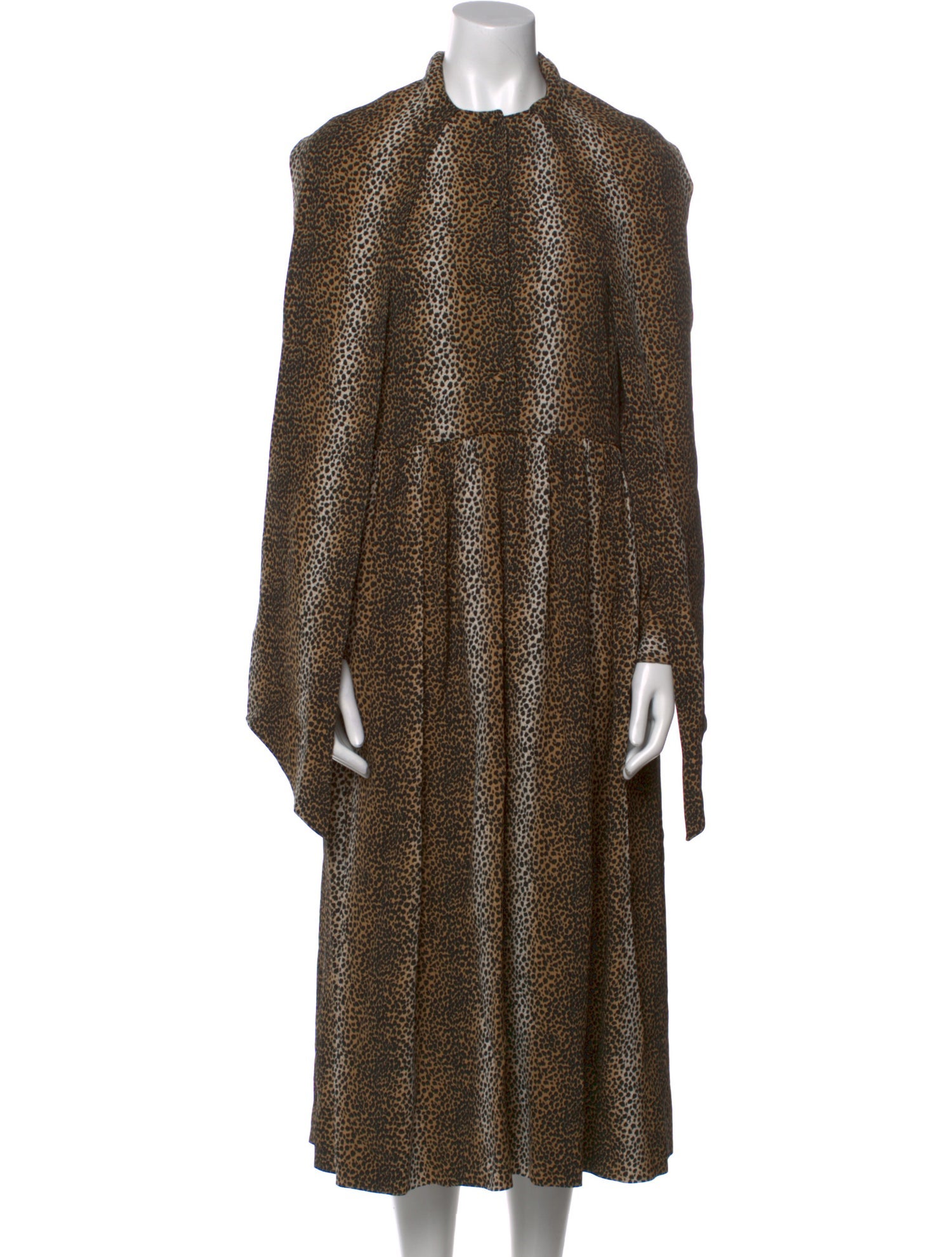 Celine Silk Midi Length Dress