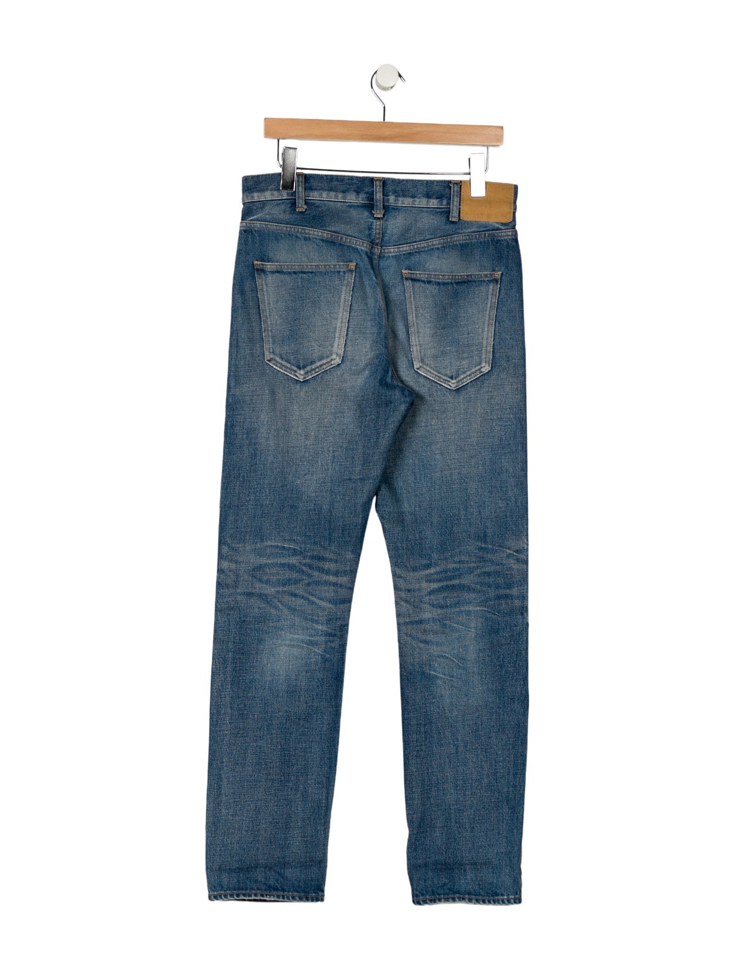 Celine High-Rise Straight Leg Jeans