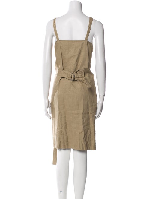 Celine Linen Midi Length Dress