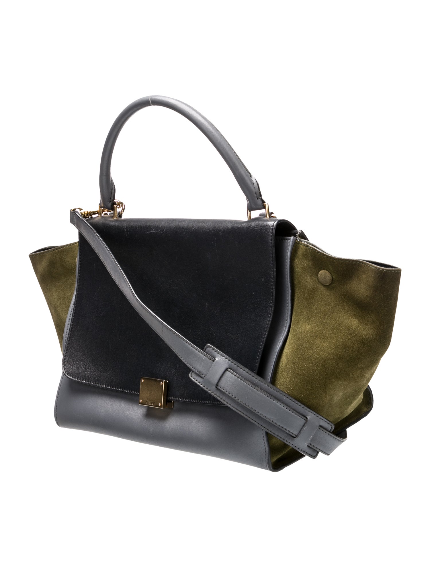 Celine Leather Trapeze Medium