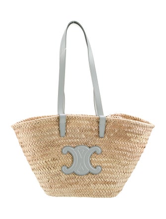 Celine Raffia Classic Panier Medium 2023