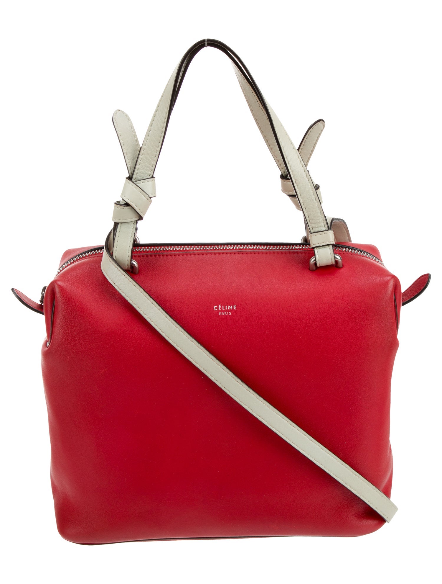 Celine Leather Soft Cube Small