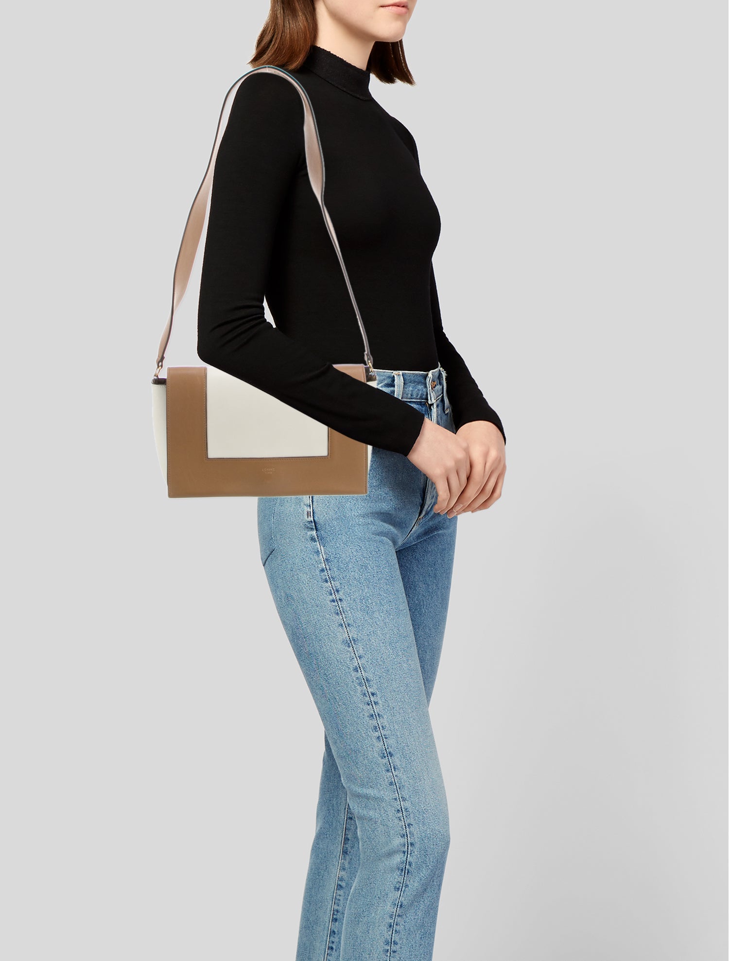 Celine Leather Frame Medium