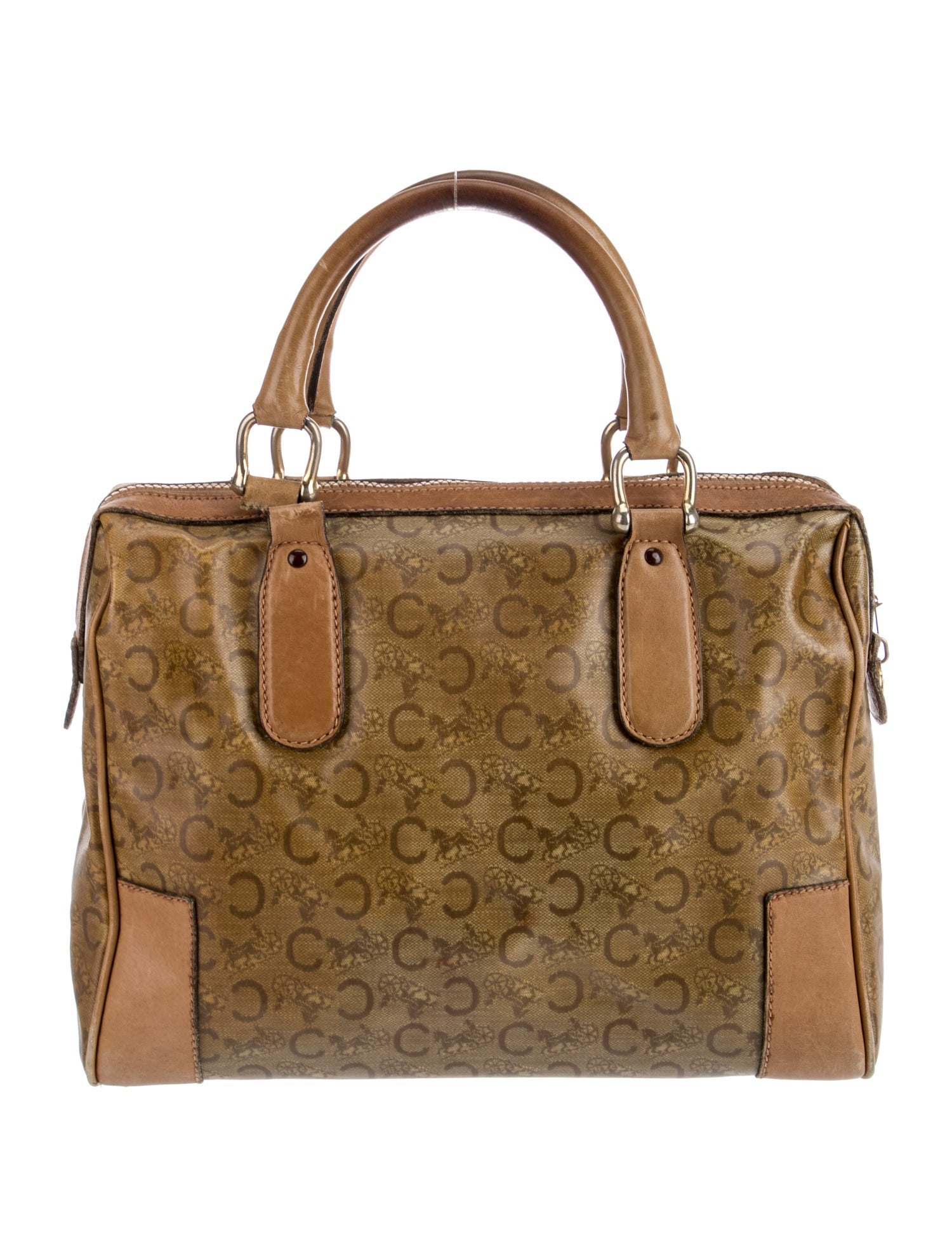 Celine Signature Top Handle Bag Vintage