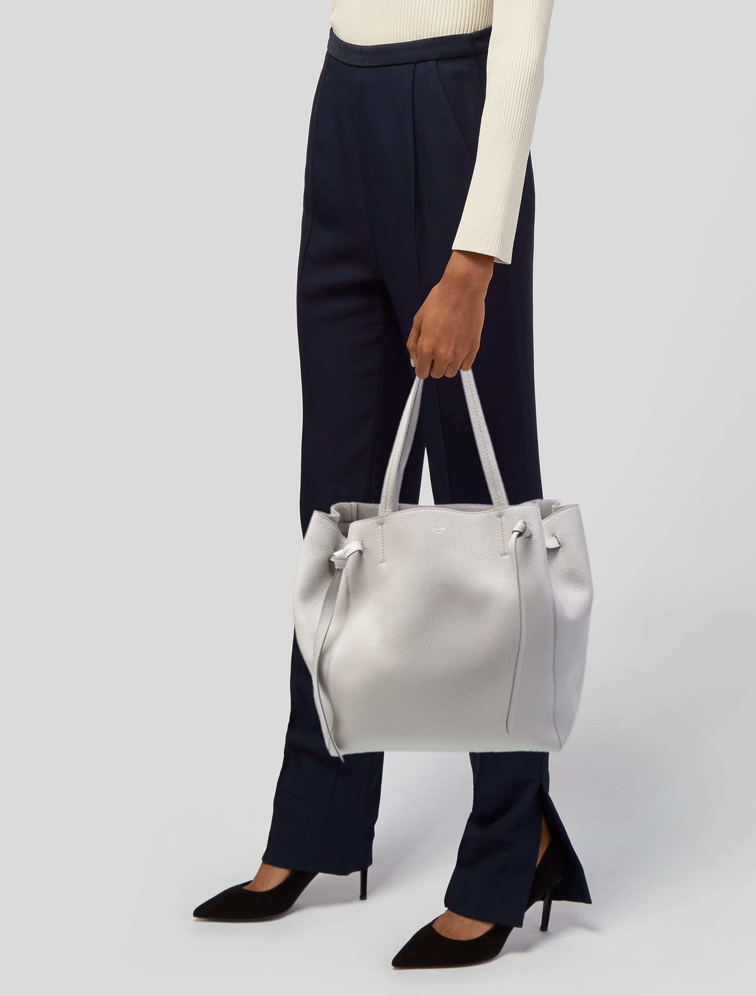 Celine Leather Cabas Phantom w/Belt Small w/ Tags