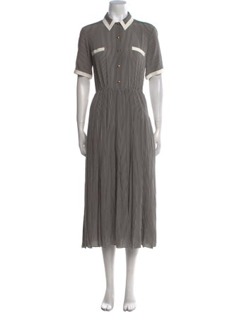 Celine Silk Long Dress