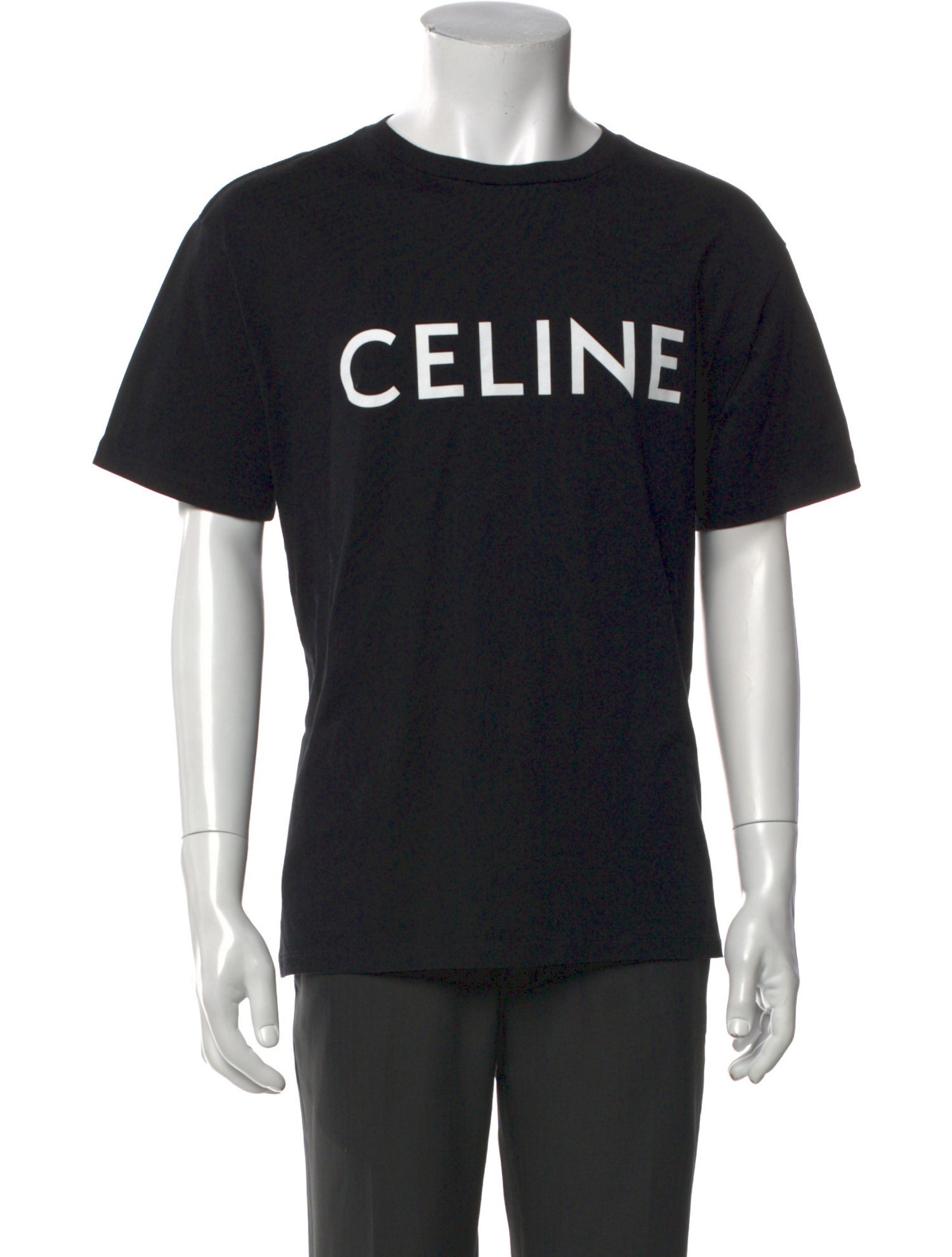 Celine Graphic Print Crew Neck T-Shirt