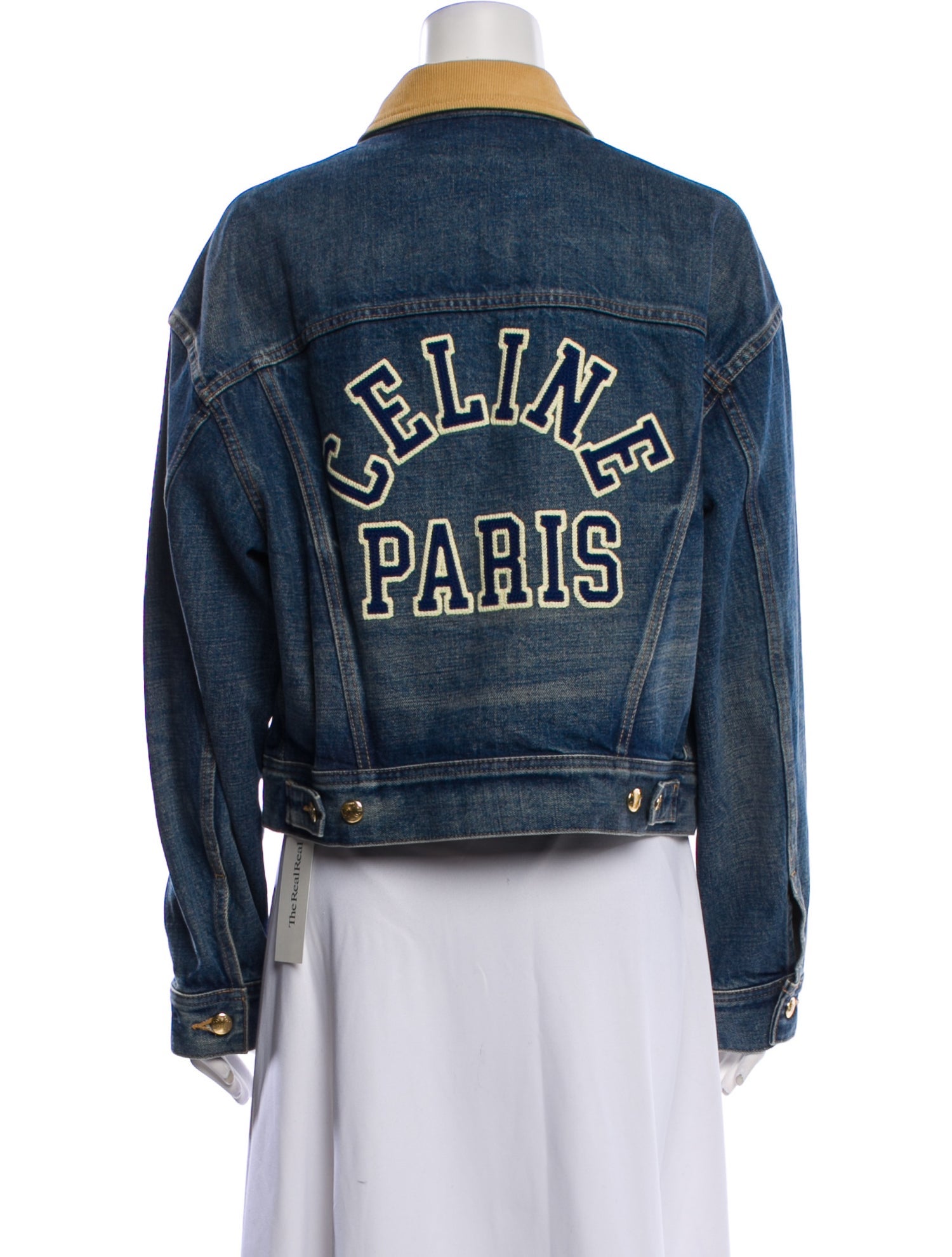 Celine Signature Logo Denim Jacket