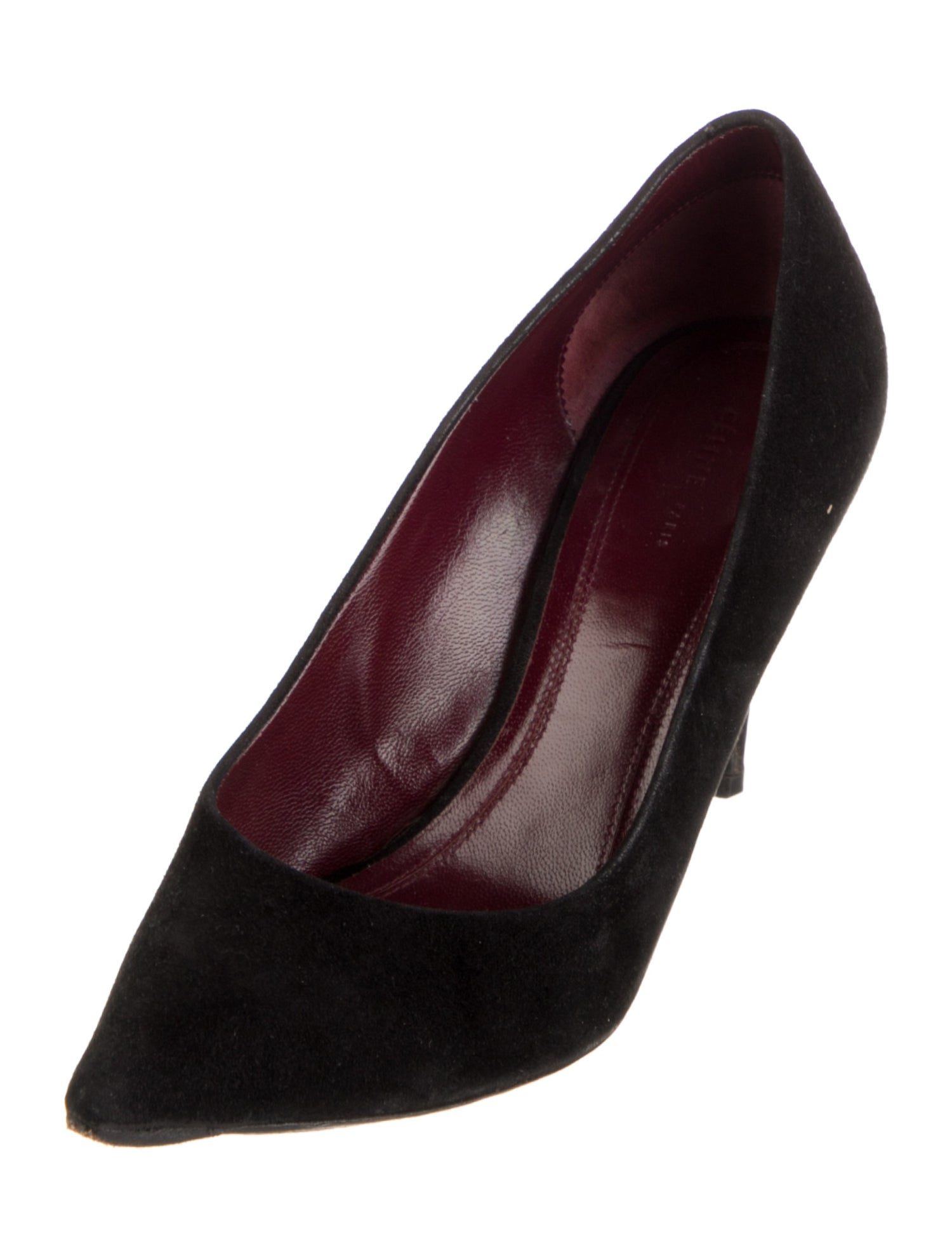 Celine Suede Pumps