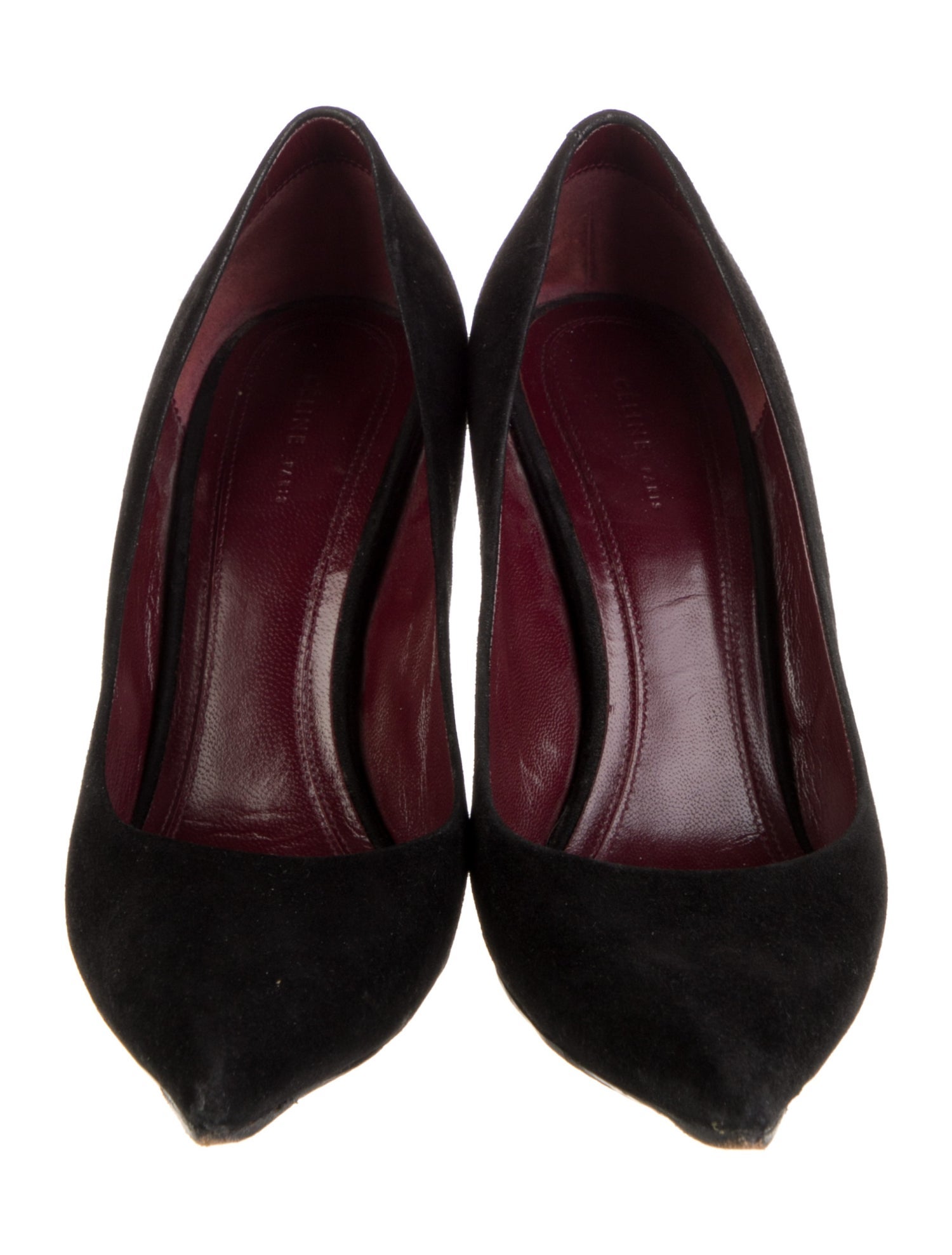Celine Suede Pumps