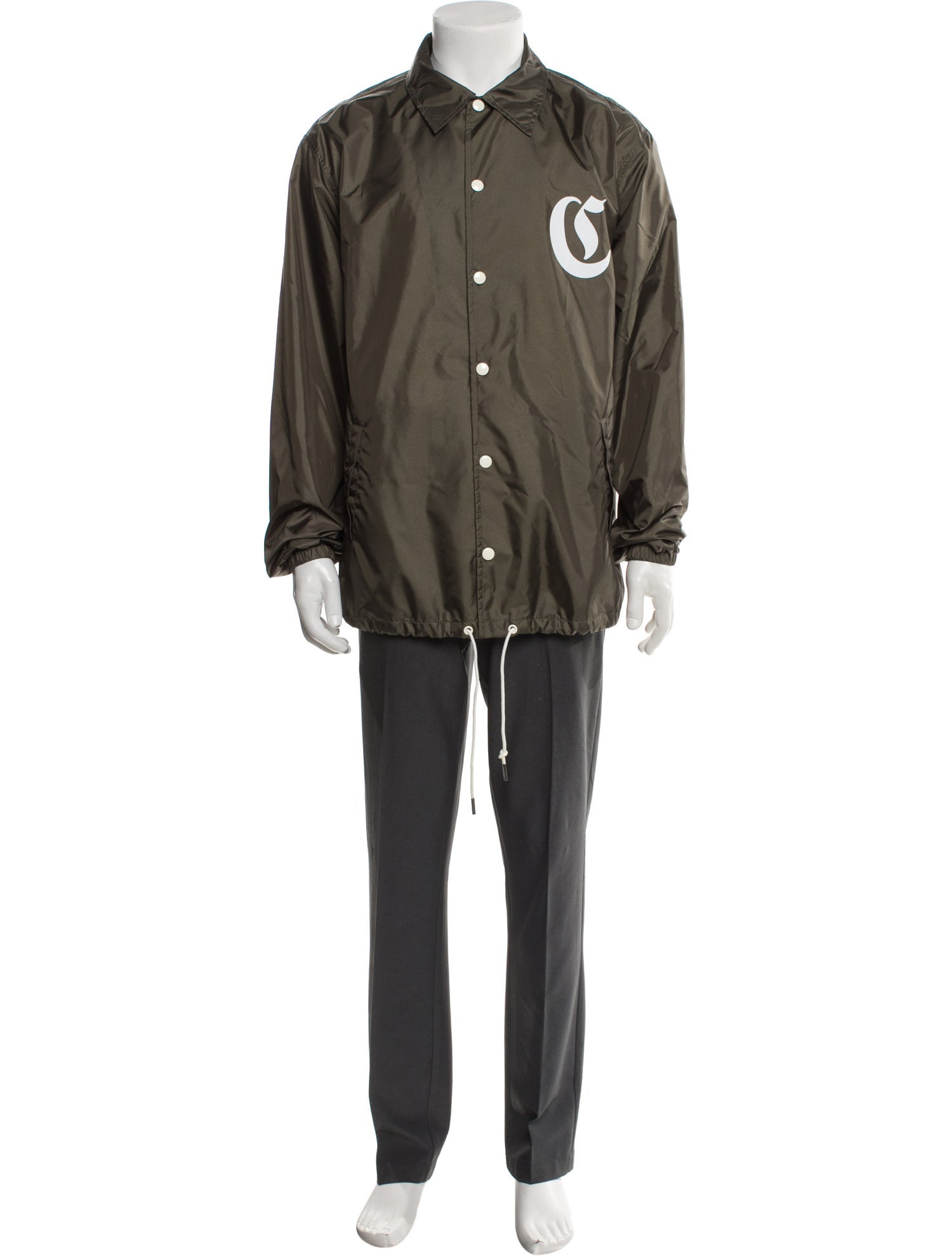 Celine 2022 Veste Patch Coach 'Green' Parka