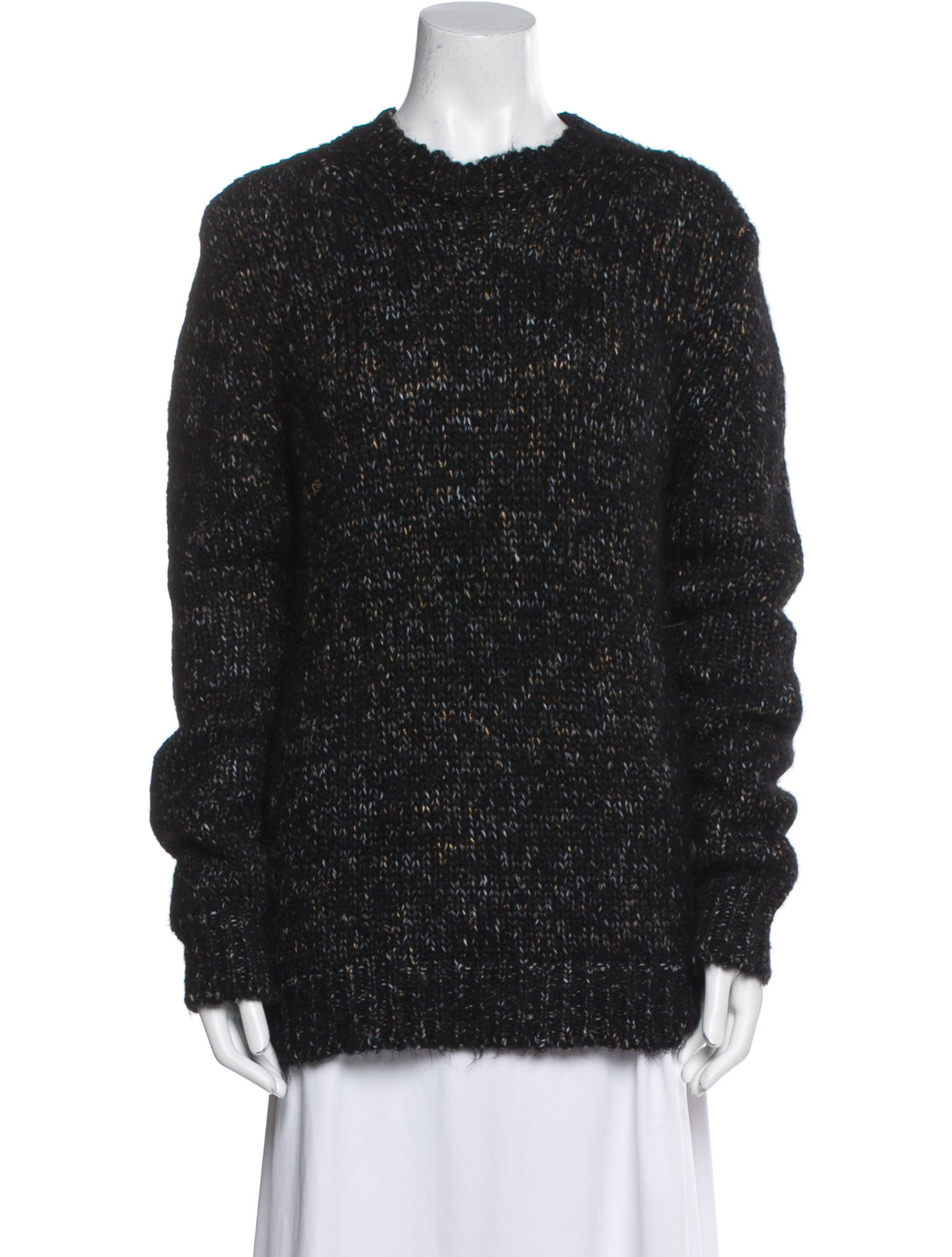 Celine Alpaca Crew Neck Sweater