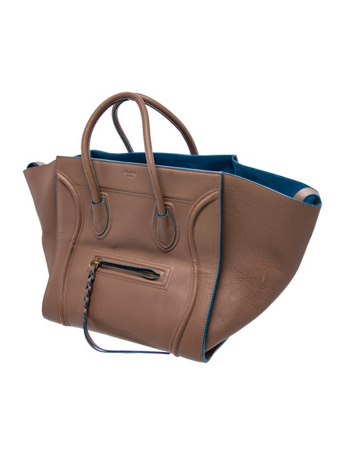 Celine Leather Luggage Phantom Medium