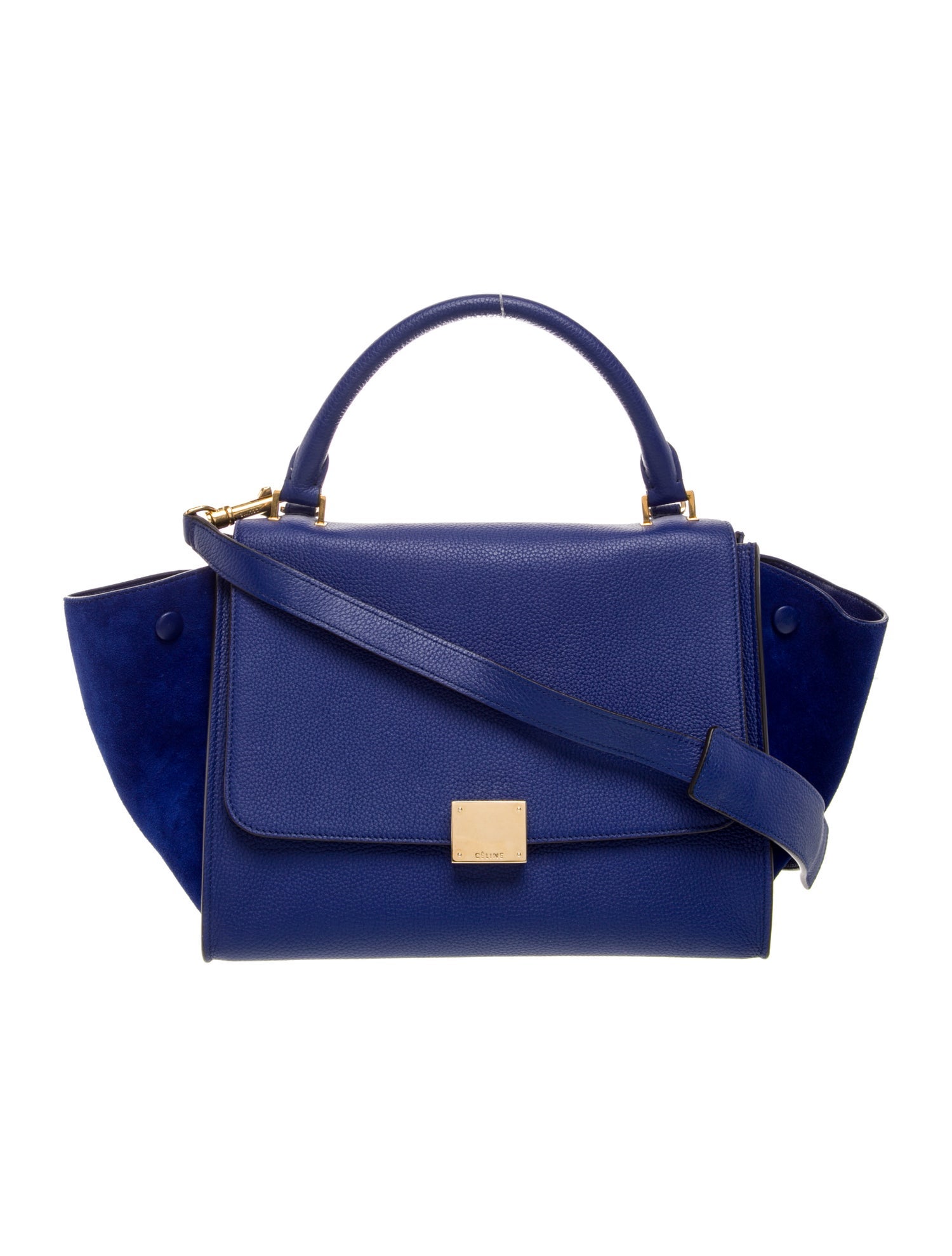 Celine Leather Trapeze