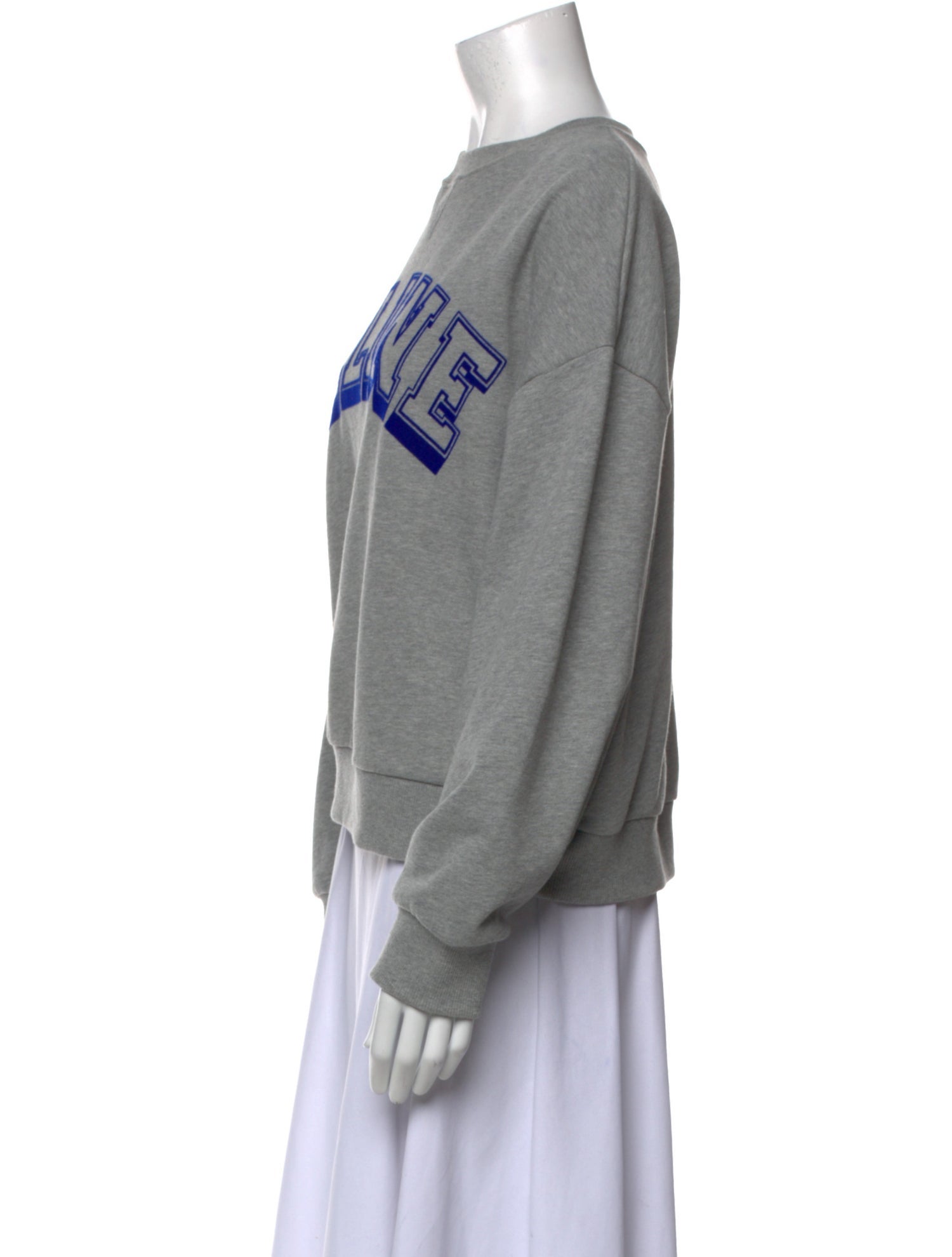 Celine Graphic Print Crew Neck Sweatshirt